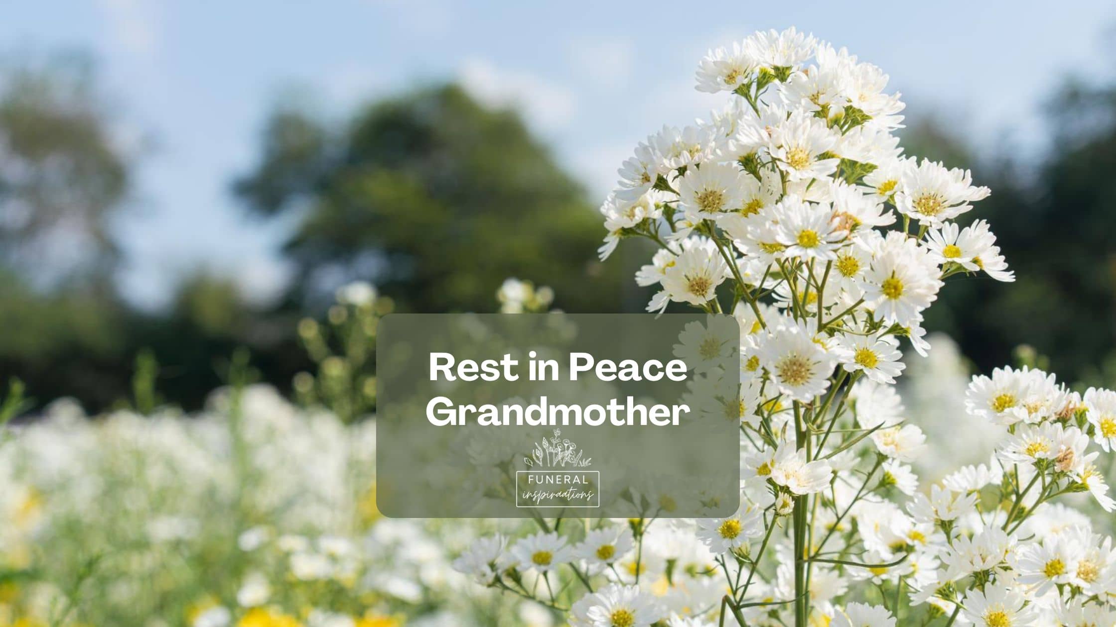 Funeral Poem for Grandmother