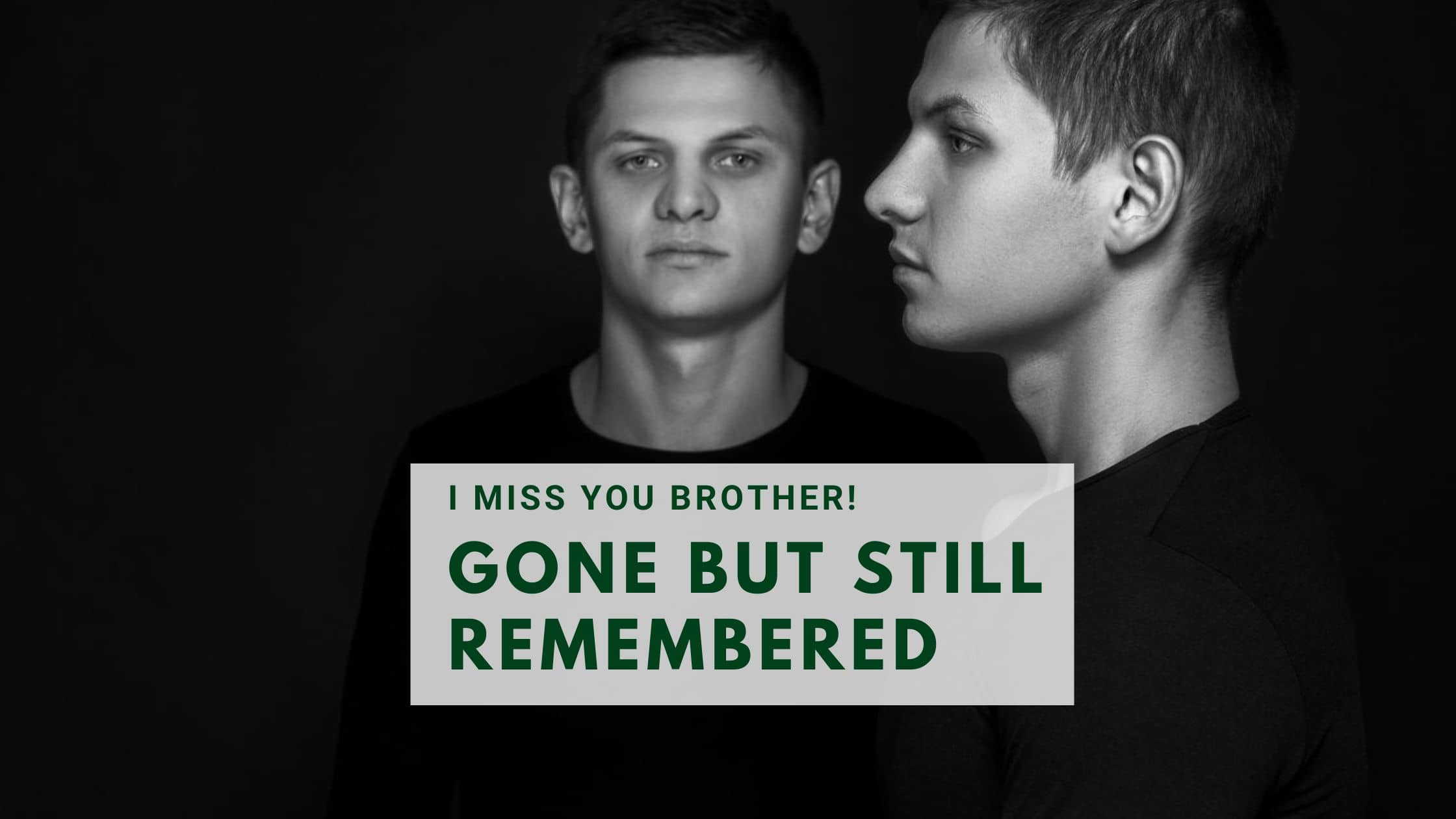 Brother Funeral Poem