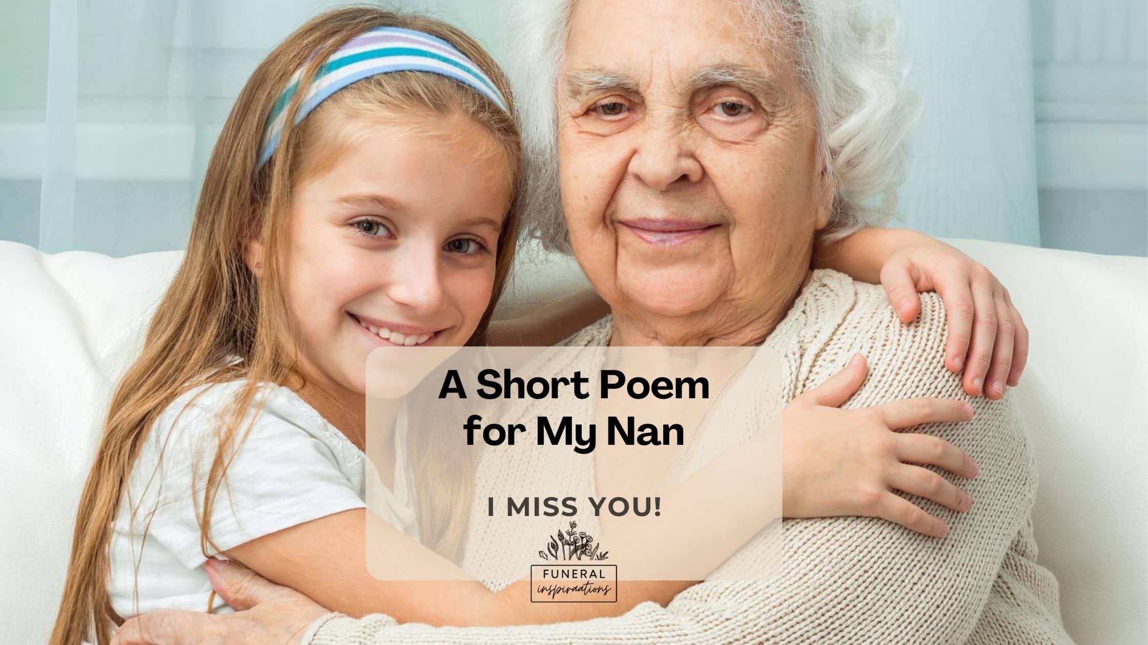 Funeral Poem for Nan