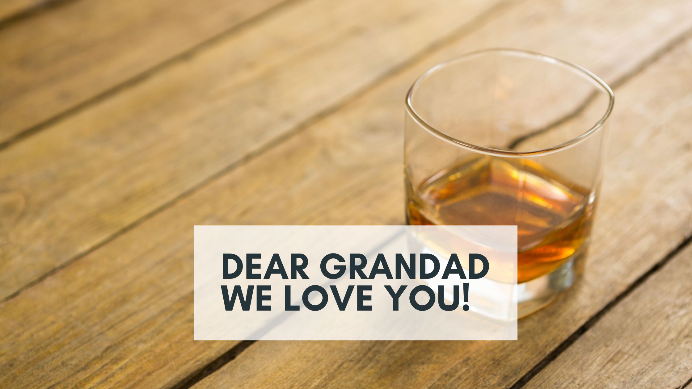 Grandad Funeral Poem