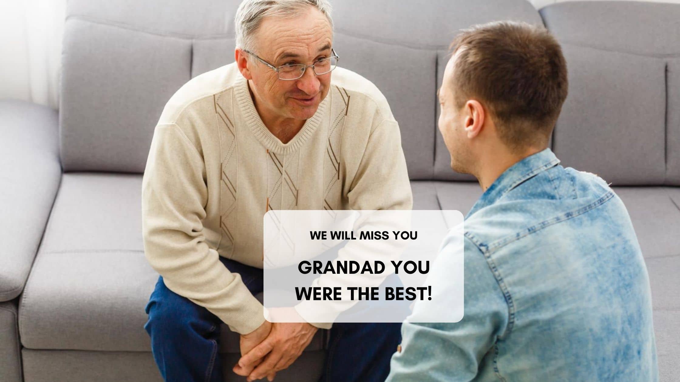 Grandad Funeral Poem